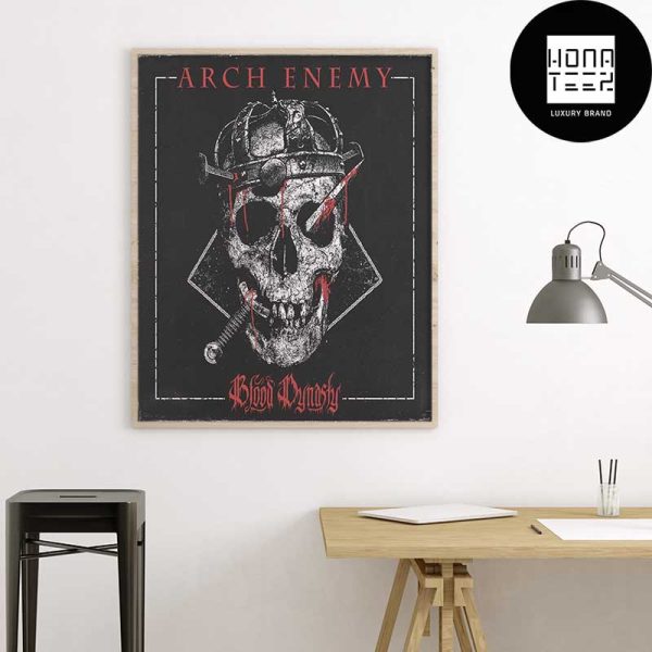 Arch Enemy Blood Dynasty New Album Cover Fan Gifts Home Decor Poster Canvas