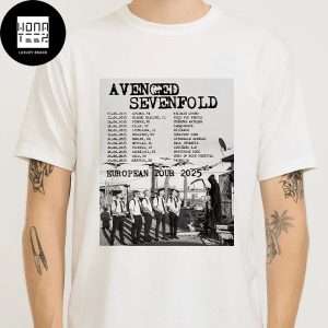 Avenged Sevenfold 2025 European Tour Dates Fan Gifts Classic T-Shirt