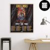 Billy Strings Concert At FedEx Forum Memphis TN On December 07 2024 Fan Gifts Home Decor Poster Canvas