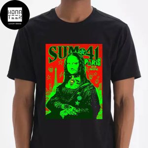 Sum 41 Concert At Paris La Défense Arena France On November 23 2024 Fan Gifts Classic T-Shirt