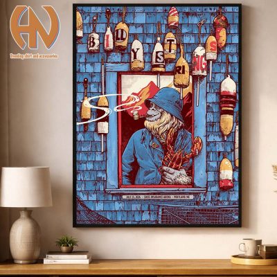 Billy Strings Portland Dan Dippel Night 2 Poster For July 25 2026 At the Cross Insurance Arena In Maine Poster Canvas